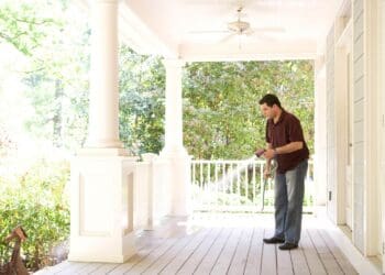 Cleaning a house from Flea Infestation